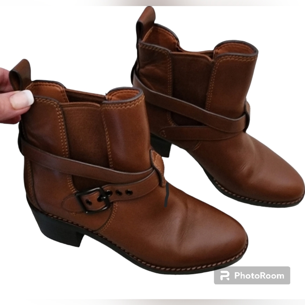 Coach Buckle Chelse Boot Worn 1x